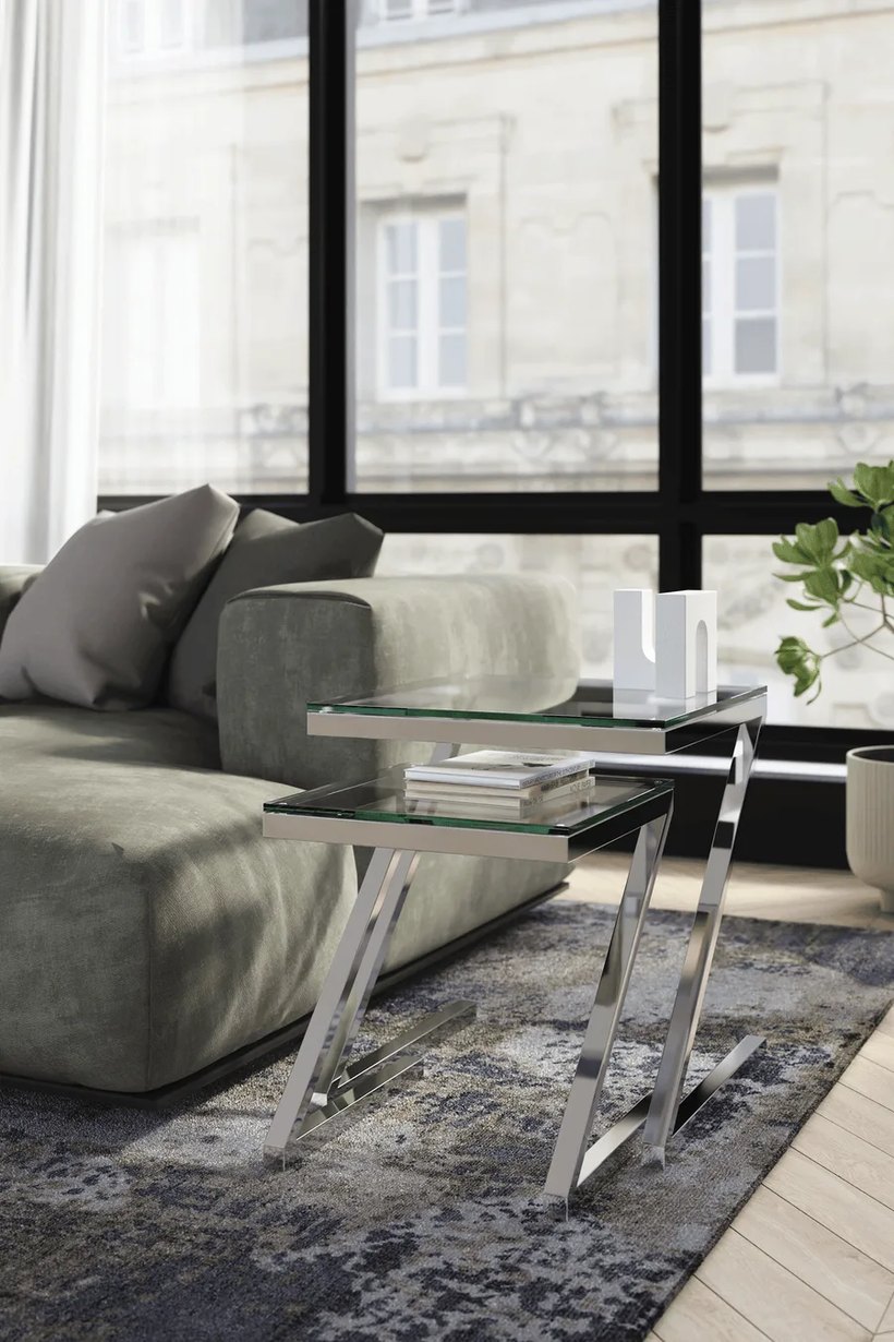 Storm Nest Of Tables by NOVOMERA