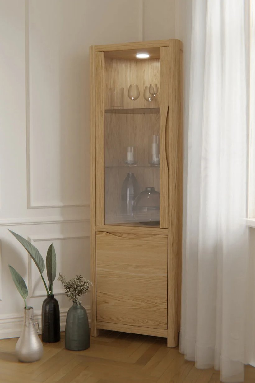 Stockholm Corner Display Cabinet by NOVOMERA