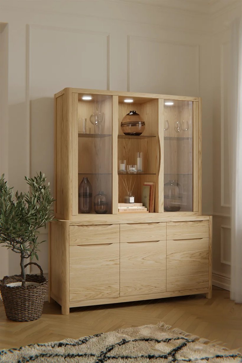 Stockholm Display Top for 3-Door Sideboard by NOVOMERA