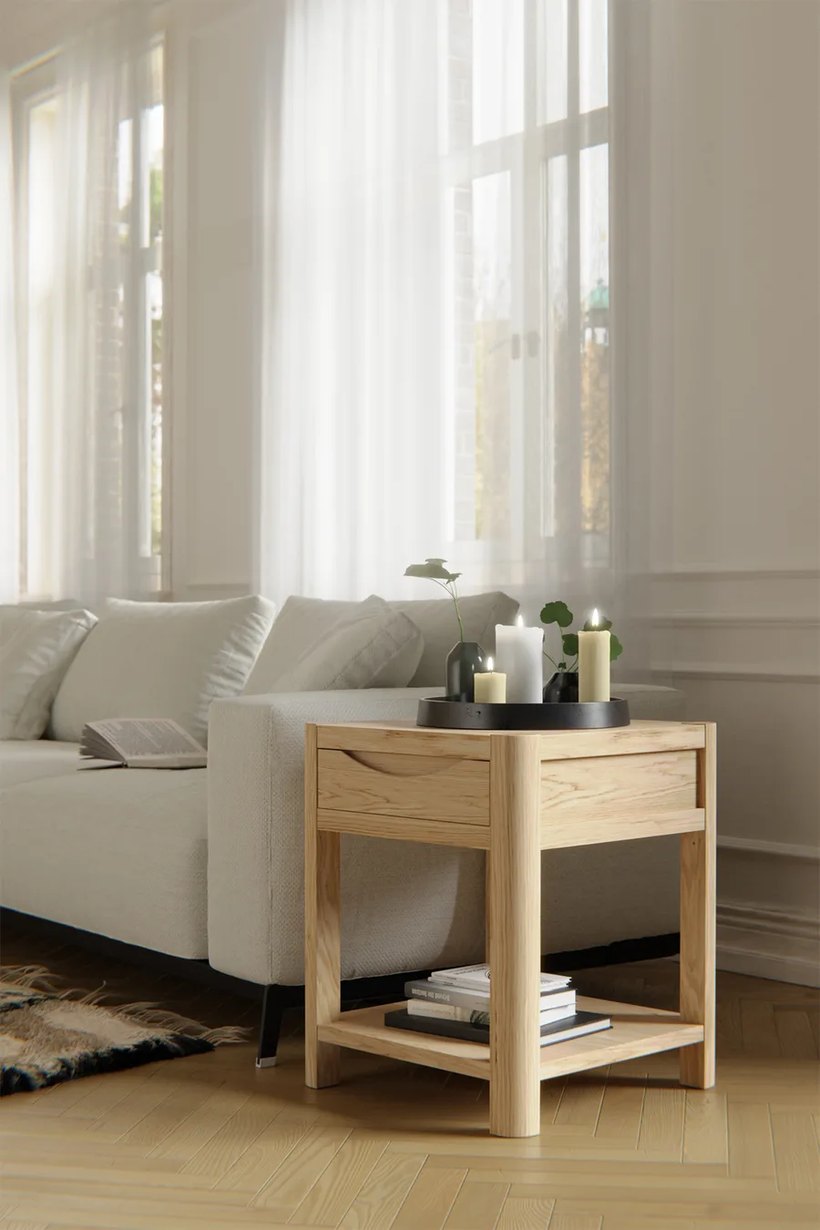 Stockholm Lamp Table by NOVOMERA