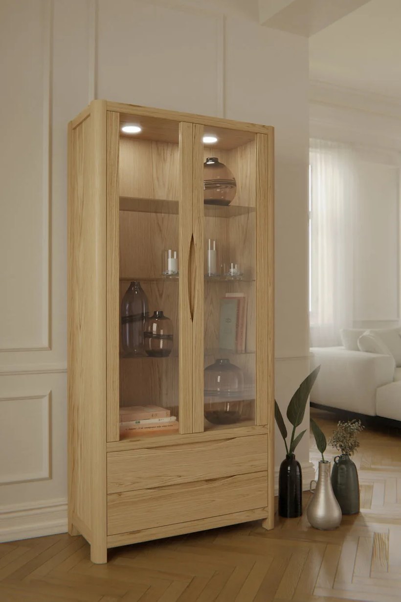 Stockholm Tall Display Cabinet by NOVOMERA
