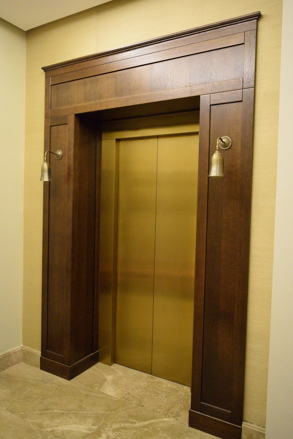 Kuwait residence — panelled wardrobe doors