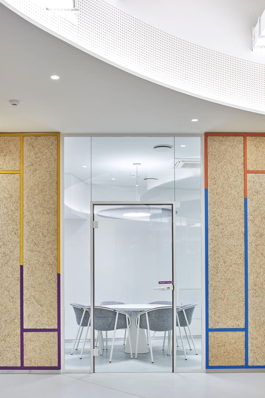 Wix offices — glazed meeting room